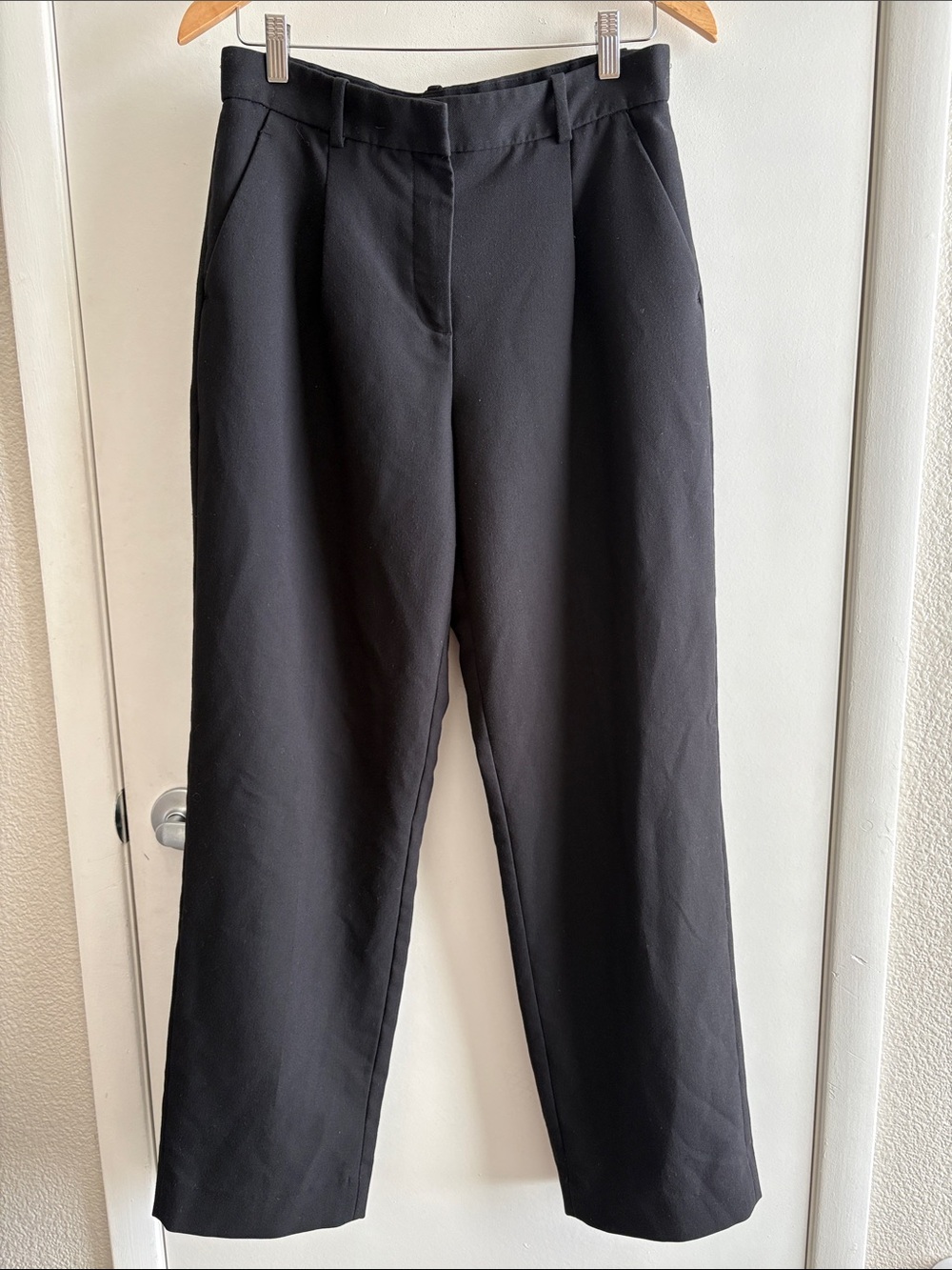 Abercrombie & Fitch Career Office Black Boot Cut Pants SZ 29L